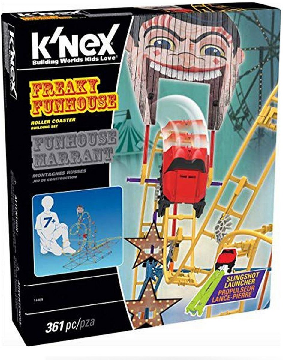 Knex Freaky Funhouse Roller Coaster